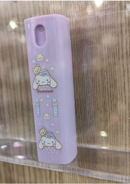Cinnamoroll Figürlü Plastik Parfüm/kolonya Şişesi Mor