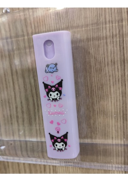 Kuromi Figürlü Plastik Parfüm/kolonya Şişesi Lila - AD7909