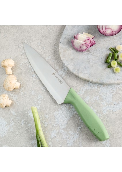 Primo Şef Bıçağı Yeşil 19 cm