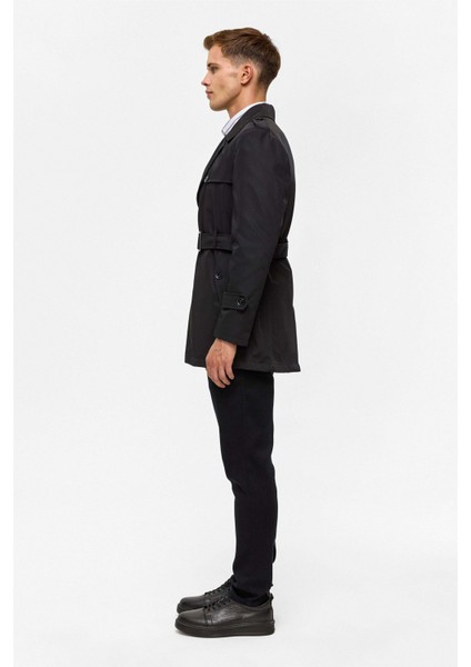 Slim Kalıp Siyah Erkek Mont MN2008700520 indirimleri