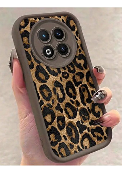 Xiaomi Note 14 Pro 4g Uyumlu – Leopar Desenli, Yumuşak Silikon Kılıf, Darbeye Karşı Dayanıklı Kapak