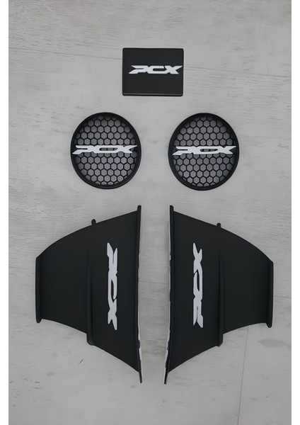 Honda Için Crash Bar Siyah Kırmızı Dayanıklı Motor Koruma Aksesuarı (Yan Tampon)