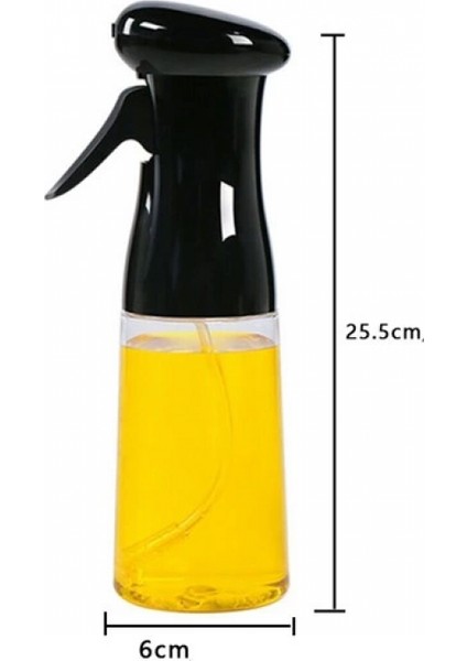 Çok Amaçlı Cam Şişe Püskürtmeli Dağıtıcı Yağdanlık Limonluk Sirke Sosluk Spreyi Siyah (K95) fırsatları