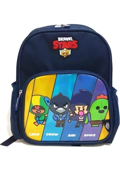 Anaokulu Için Çocuk Sırt Çantası Brawlstars Figürlü