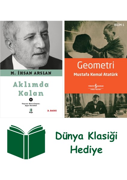 Aklımda Kalan - 1 + Geometri + Dünya Klasiği Hediye