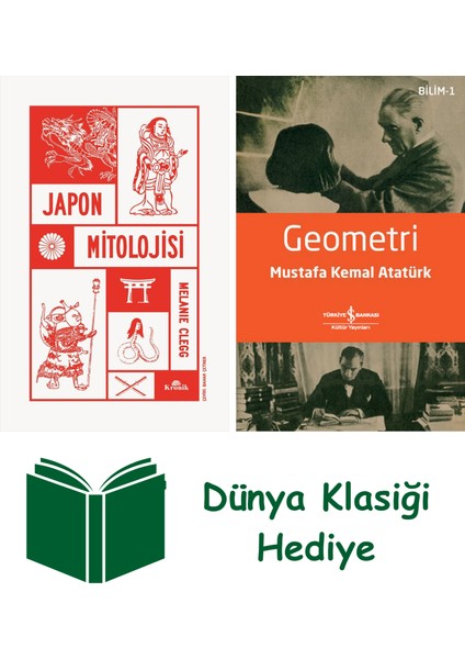 Japon Mitolojisi + Geometri + Dünya Klasiği Hediye