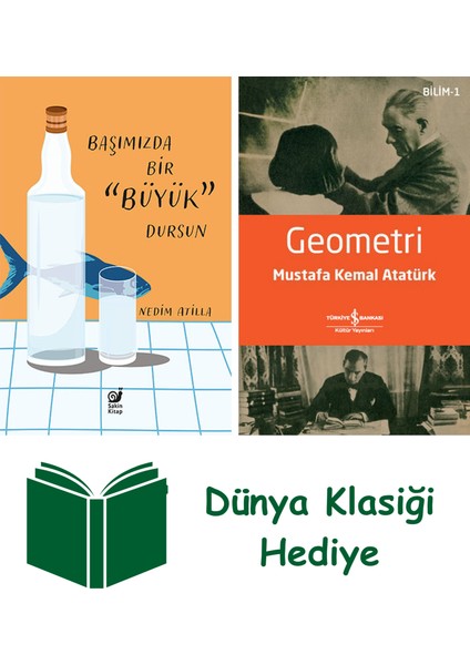 Başımızda Bir Büyük Dursun + Geometri + Dünya Klasiği Hediye