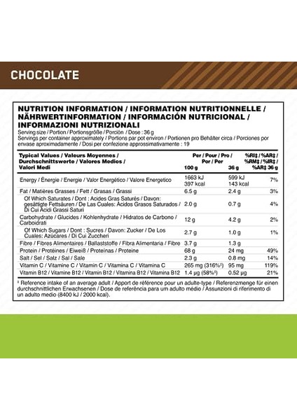 On Optimum Nutrition Gold Standard Plant Protein Çikolata Aromalı 684G 20 Servis modelleri