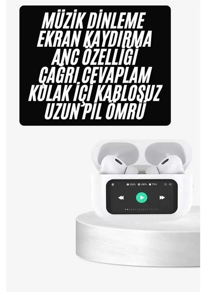 Dokunmatik Ekranlı Anc/enc Yeni Nesil Pro Bluetooth Kulaklık Dokunmatik Ekran fiyatları