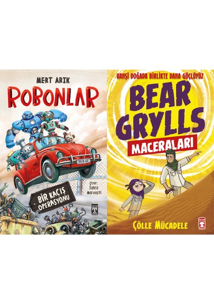 Robonlar (Mert Arık) ve Çölle Mücadele - Bear Grylls Maceraları