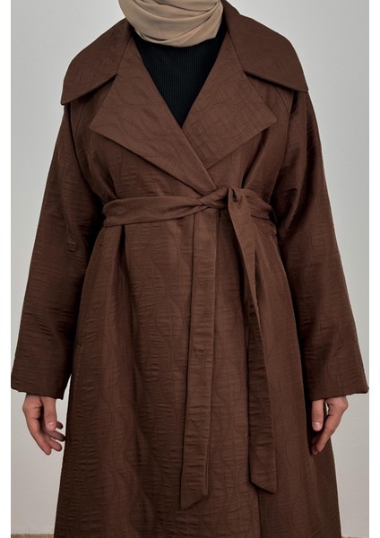 Kapitone Trençkot - Kahve fırsatları