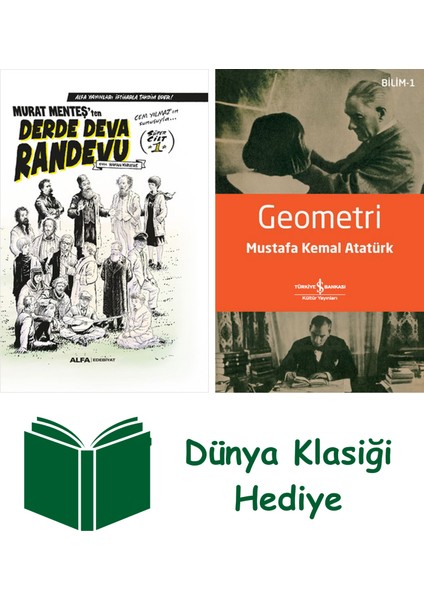 Derde Deva Randevu Süper Cilt-1 (Ciltli) + Geometri + Dünya Klasiği Hediye