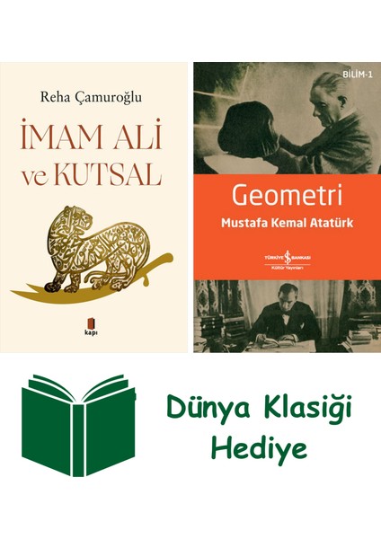 Imam Ali ve Kutsal + Geometri + Dünya Klasiği Hediye