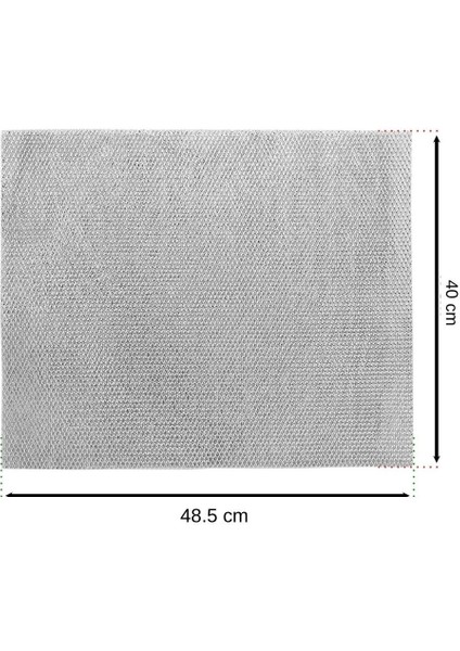 Aspiratör Tel Filtre Kesilebilir 48.5 cm x 40 cm fiyatları