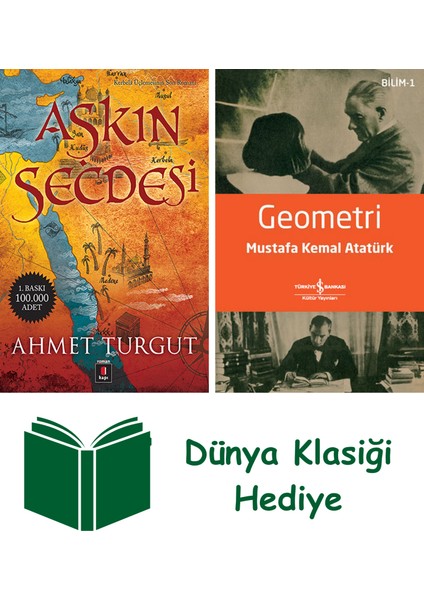 Aşkın Secdesi + Geometri + Dünya Klasiği Hediye