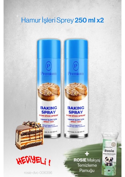 Hamur Işleri Sprey 2'li 250 Ml, Hediyeli