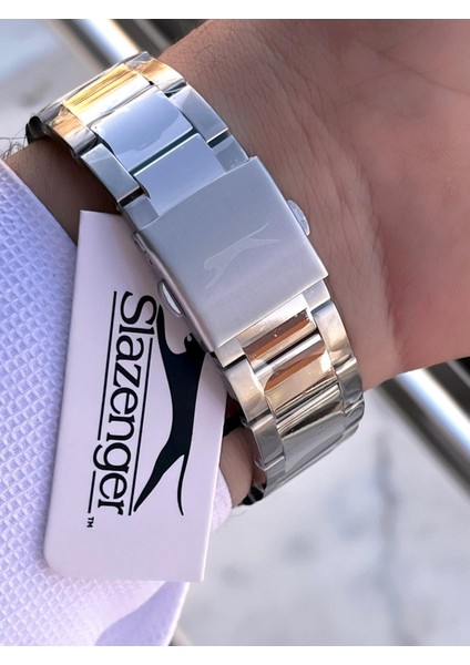 Çelik Kordon Iç Fonksiyonları Aktif 5 Atm Su Geçirmez Erkek Kol Saati VS.BLKT.0620 indirimleri