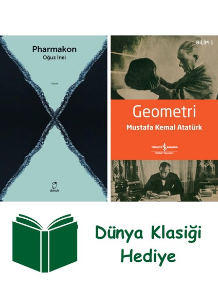 Pharmakon + Geometri + Dünya Klasiği Hediye