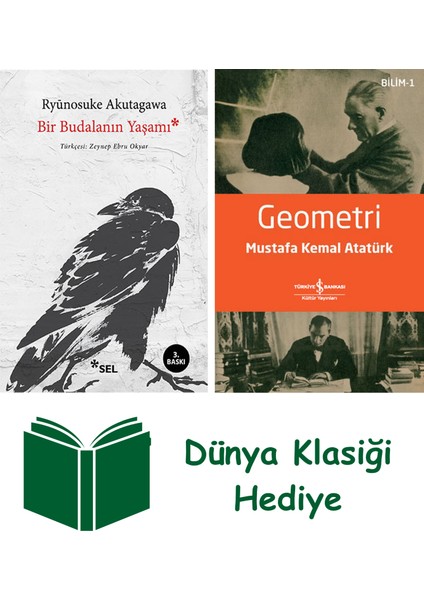 Bir Budalanın Yaşamı + Geometri + Dünya Klasiği Hediye