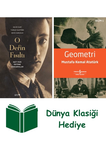 O Derin Fısıltı + Geometri + Dünya Klasiği Hediye