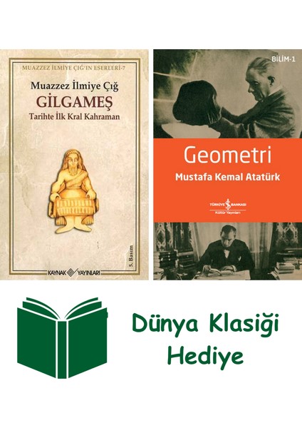 Gılgameş + Geometri + Dünya Klasiği Hediye