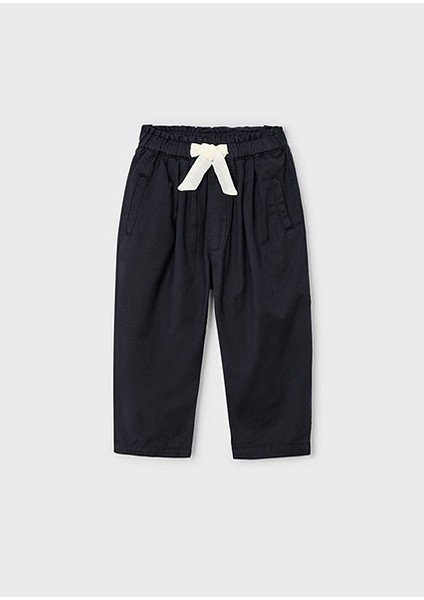 Siyah Kız Çocuk Bol Pantolon 4577