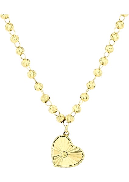 Altın Kalp Kolye - 14K fiyatları