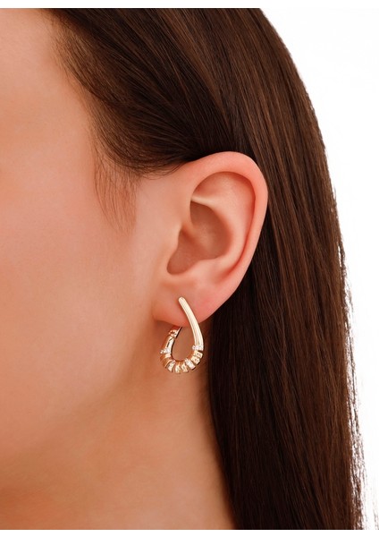 Tasarım Altın Küpe - 14K modelleri