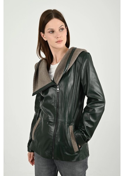 Kadın Deri Mont 07KSN