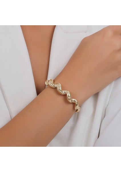 Altın Kelepçe Bilezik - 14K modelleri