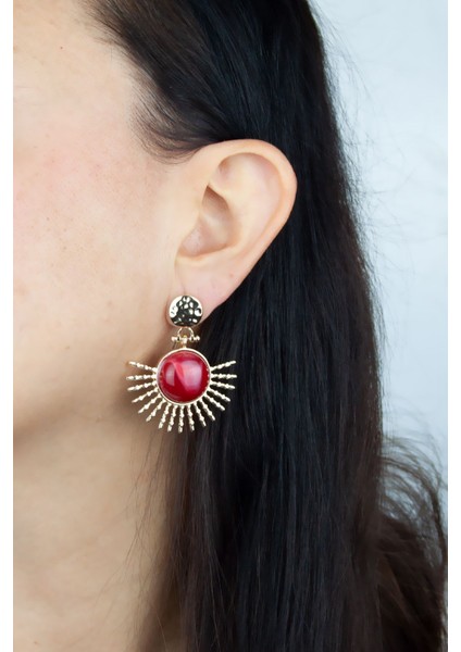 Sallantı Güneş Küpe