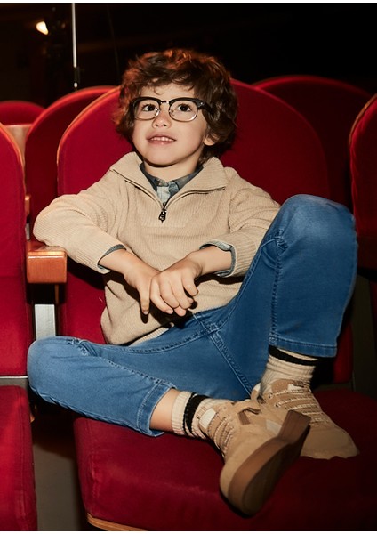 Mavi Erkek Çocuk Denim Slim Fit Pantolon 4571