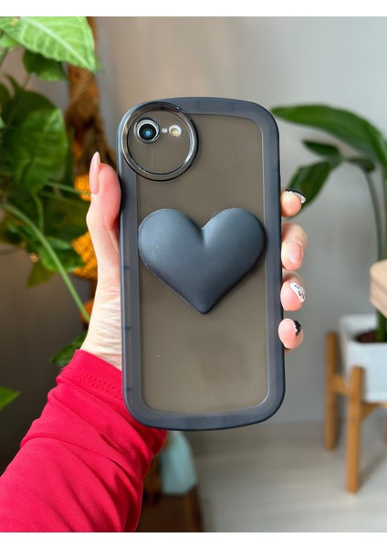 Iphone 7 - 8 - Se 2020 Uyumlu 3D Oyuncak Kalp Model Şeffaf Kılıf fiyatları