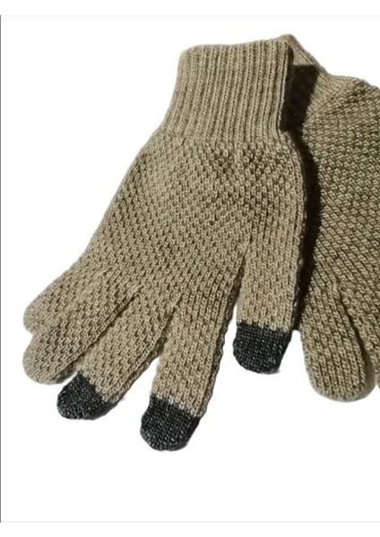 Erkek Örgü Dokunmatik Eldiven Standart modelleri