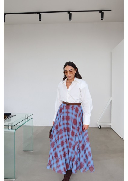 Desenli Kiloş Etek fırsatları