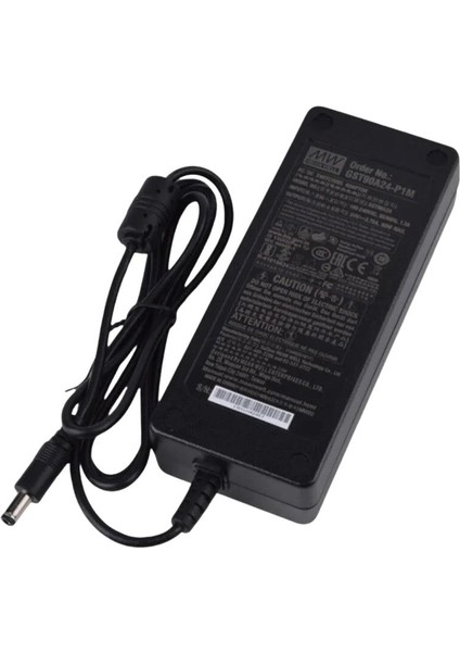 24 Volt 3.75 Amper 90 Watt 5.5x2.5 Adaptör GSM90B24-P1M(24V-3.75A-90W)