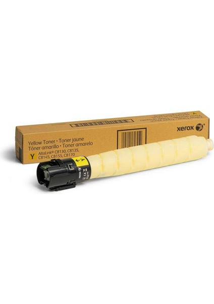 Altalink C8130-006R01745 Sarı Orijinal Toner