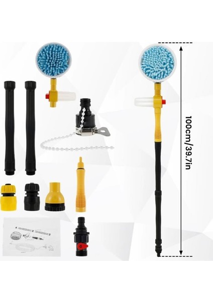 Carub Oto Yıkama Fırçası Mop Profesyonel 100CM fırsatları