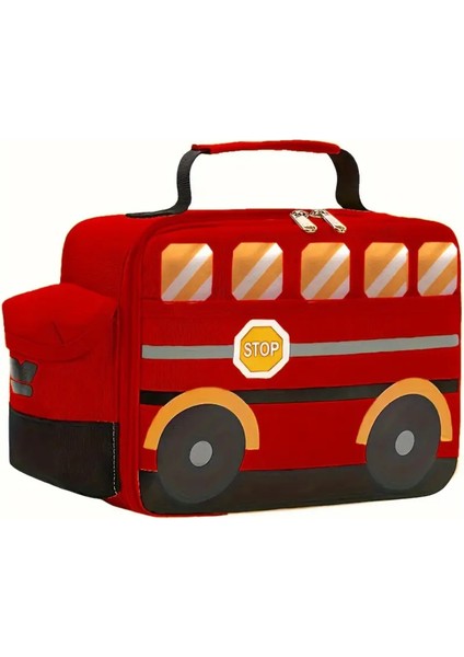 Beslenme Çantası Otobüs Şeklinde Geniş Kapasiteli Yalıtımlı