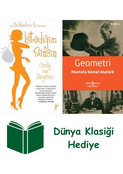 Dedikoducu Kız 6 - Istediğim Sensin + Geometri + Dünya Klasiği Hediye