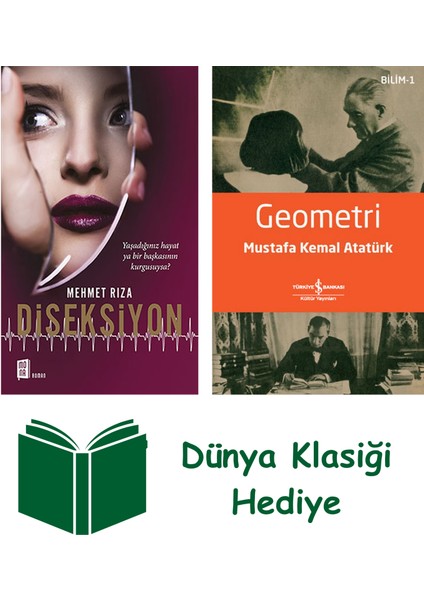 Diseksiyon + Geometri + Dünya Klasiği Hediye