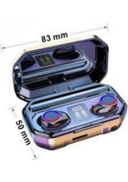 Yeni Nesil Bluetooth Kulaklık Uzun Pil Ömrü El Fenerli Dijital Şarj Göstergeli fırsatları