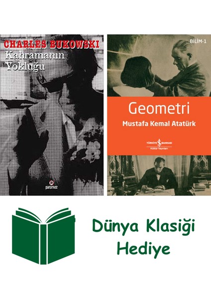 Kahramanın Yokluğu + Geometri + Dünya Klasiği Hediye
