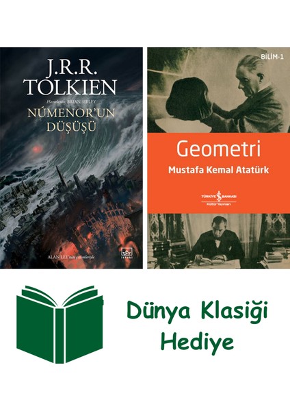 Númenor’un Düşüşü + Geometri + Dünya Klasiği Hediye