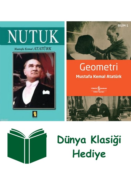 Nutuk + Geometri + Dünya Klasiği Hediye