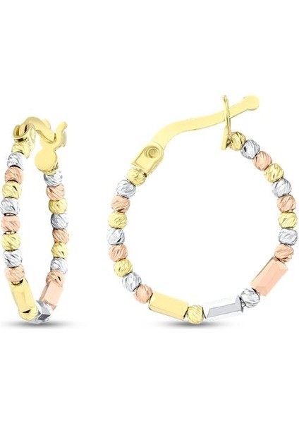 Altın Halka Küpe - 14K