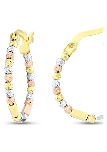 Altın Halka Küpe - 14K fiyatları