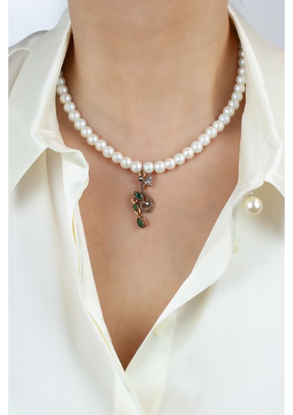 Cam Inci Bronz Uçlu Kolye fiyatları