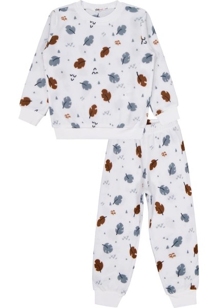 Yaprak Desen 2-5 Yaş Pijama Takımı modelleri