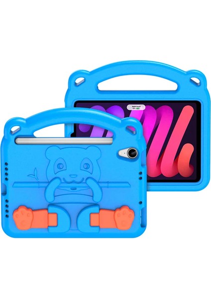 Dux Ducis Panda iPad Mini 6 (2021) ve Mini 7 (2024) Kılıf Çocuk Shockproof Standl - ?28?79E0-9G0